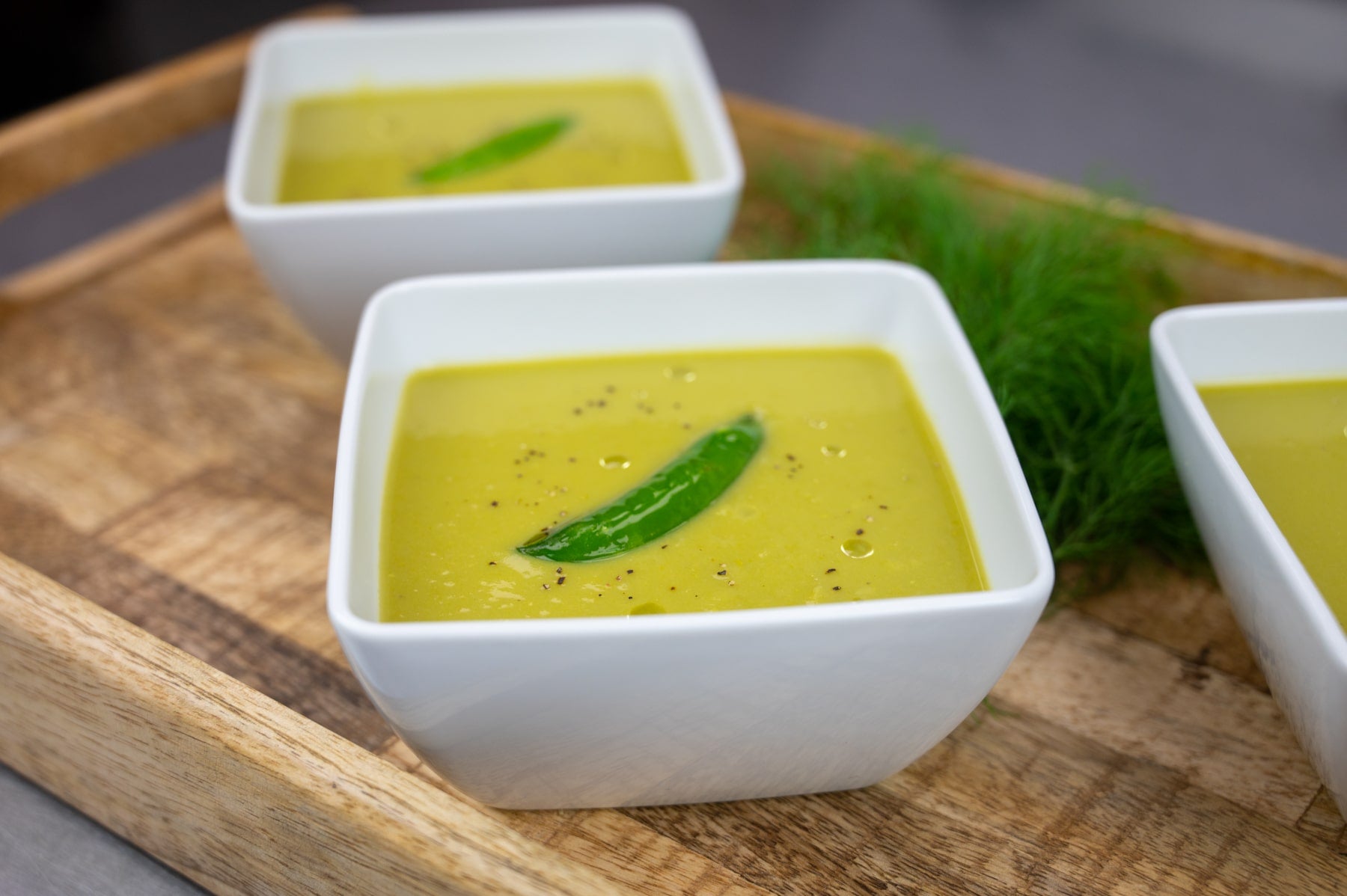 Sole Soups Green Split Peas front view