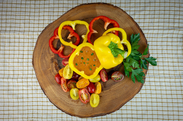 Sole Soups Roasted Bell Pepper upper view