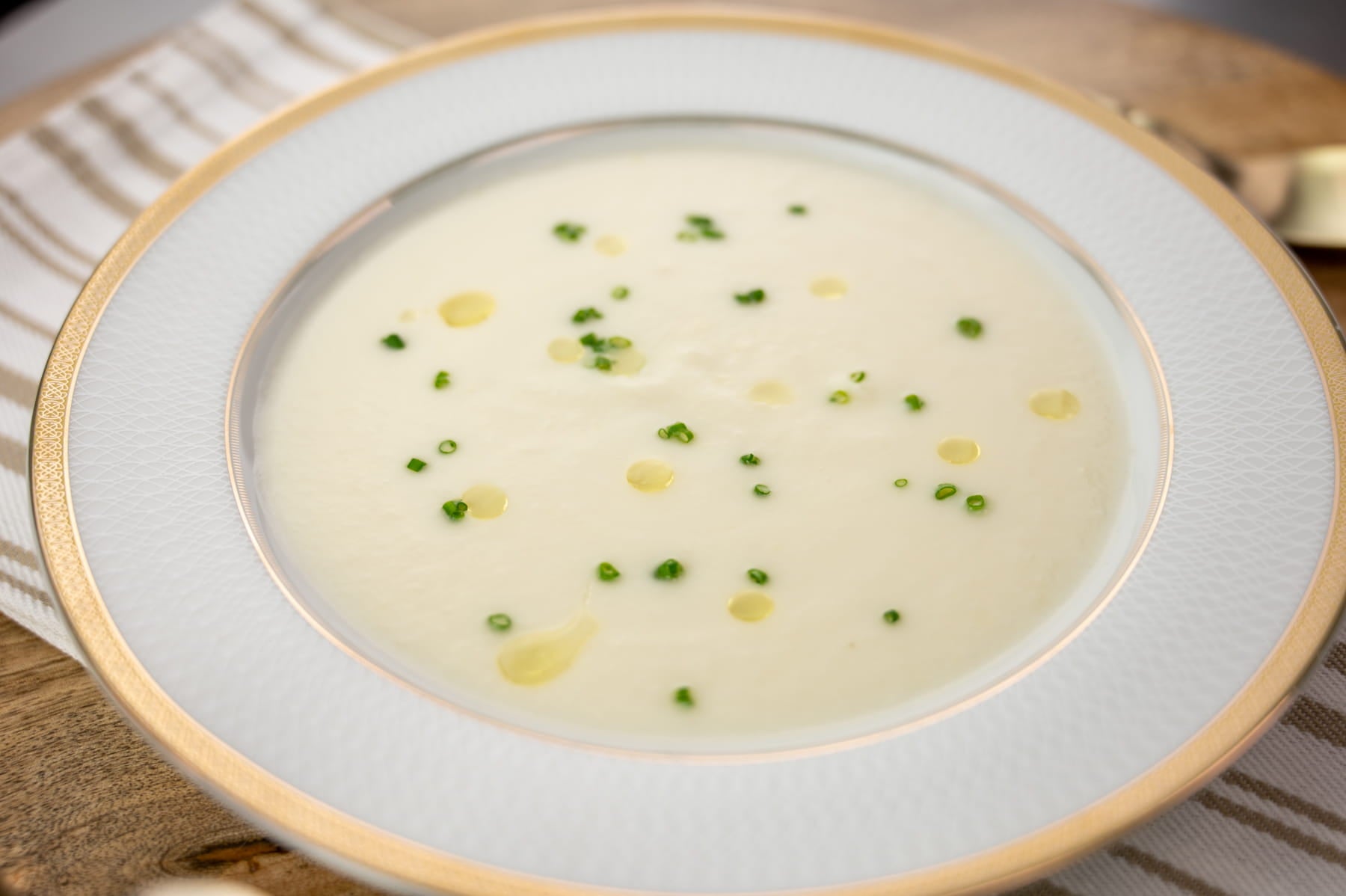 Sole Soups Cauliflower close view