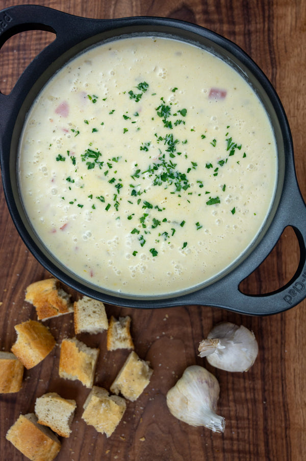 Sole Soups Clam Chowder With Bacon close view