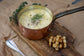 Sole Soups Potato and Leek side view