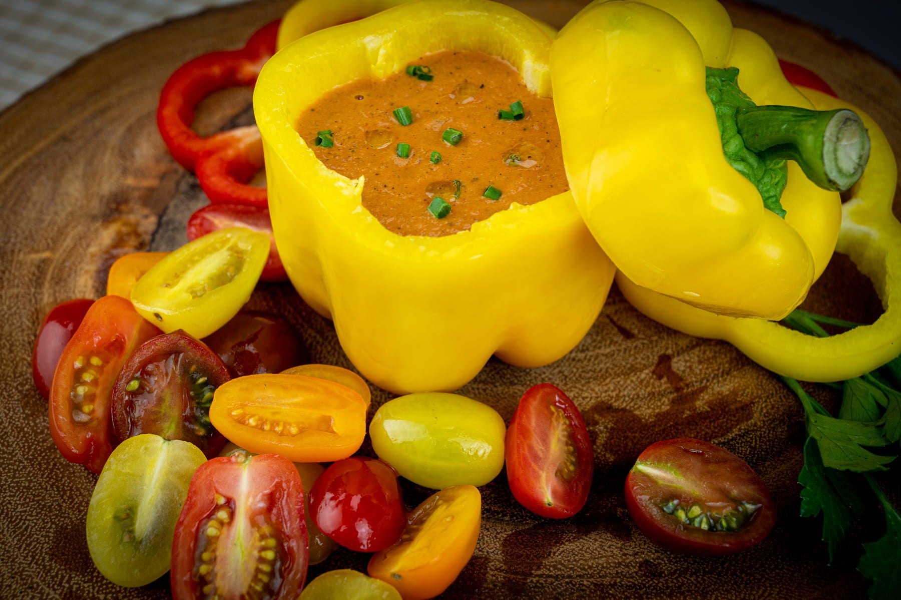 Sole Soups Roasted Bell Pepper close view