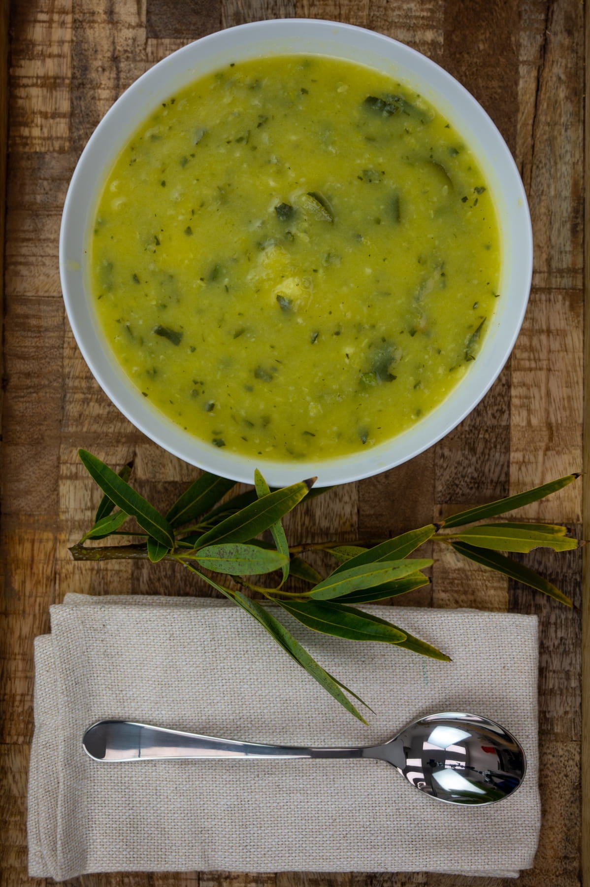 Sole Soups Zucchini upper view