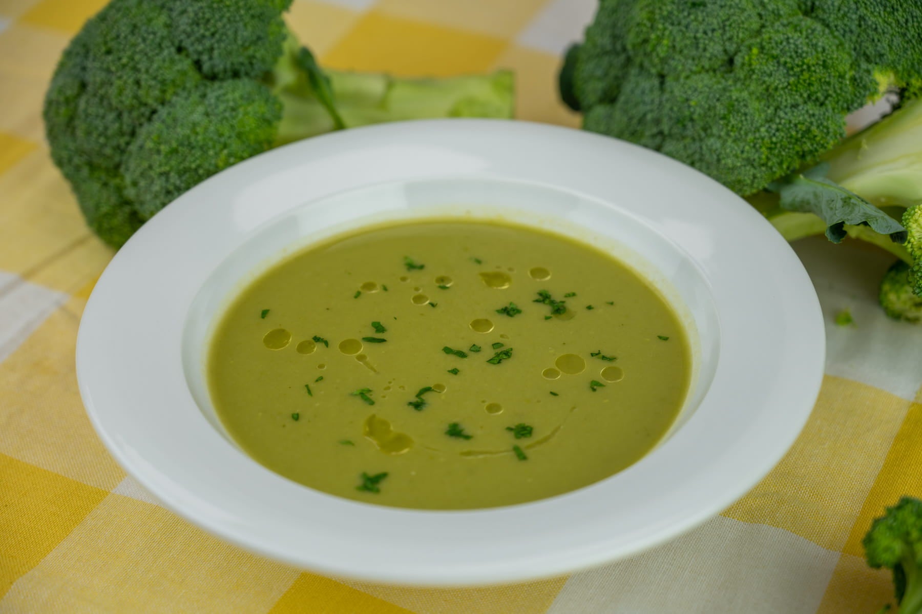 Sole Soups Broccoli front view