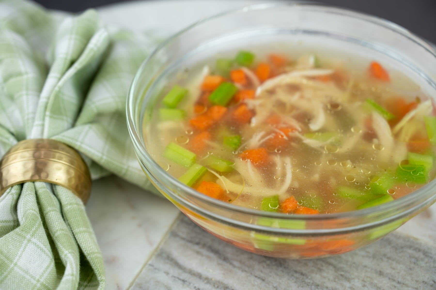 Sole Soups Chicken Brown Rice front view