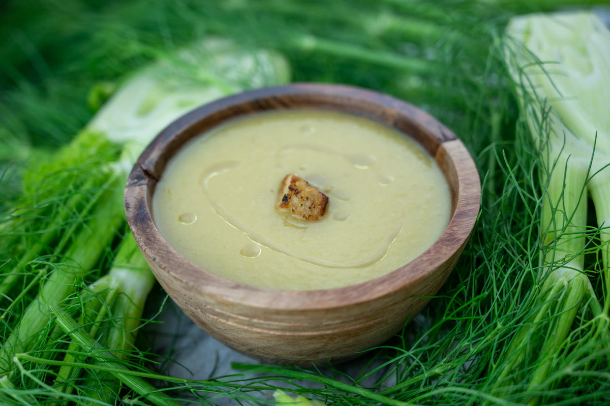 Sole Soups Fennel front view