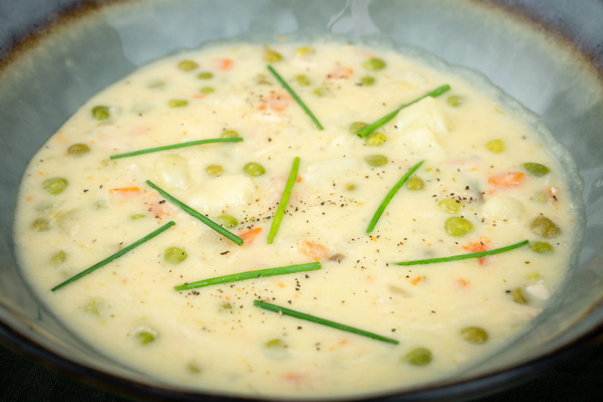 Sole Soups Chicken Pot Pie Chowder front view