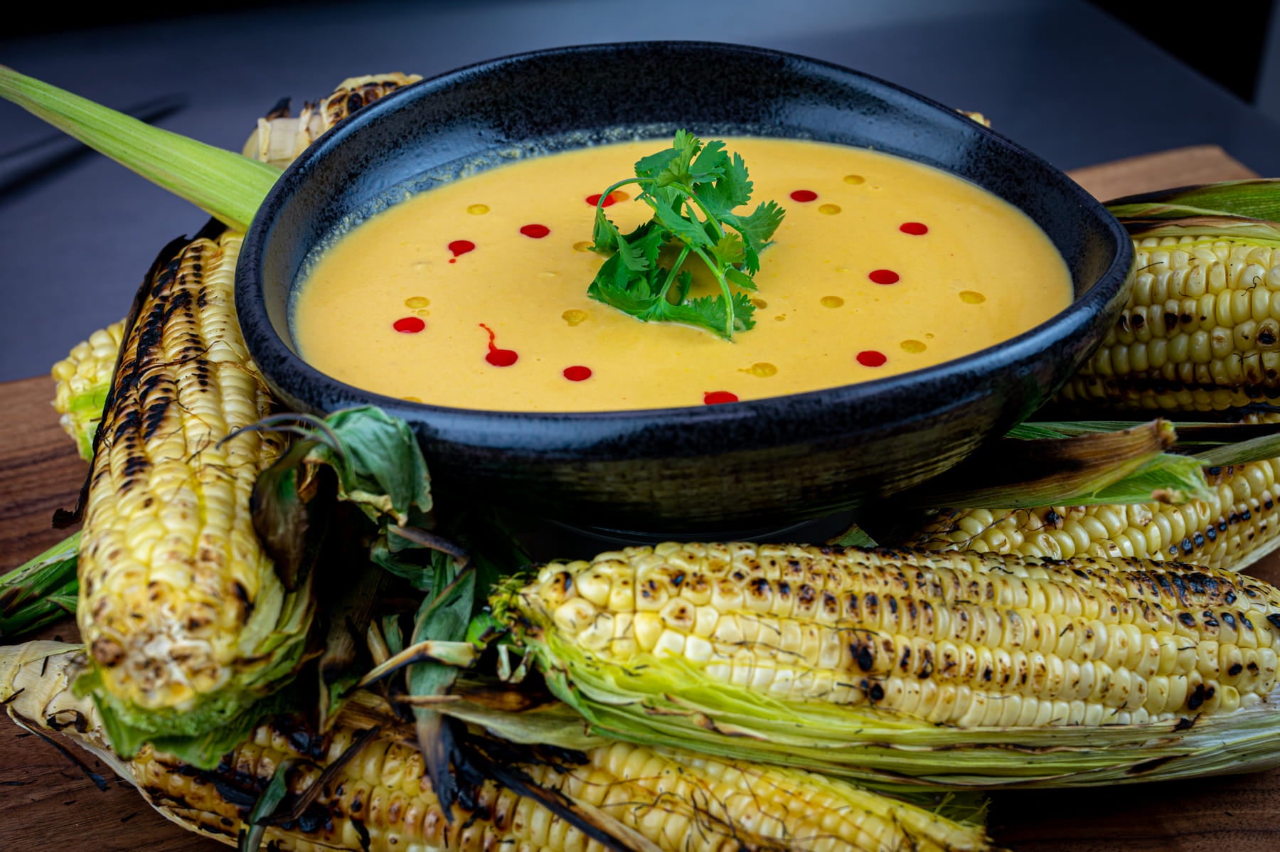 Sole Soups Chipotle Corn Chowder side view