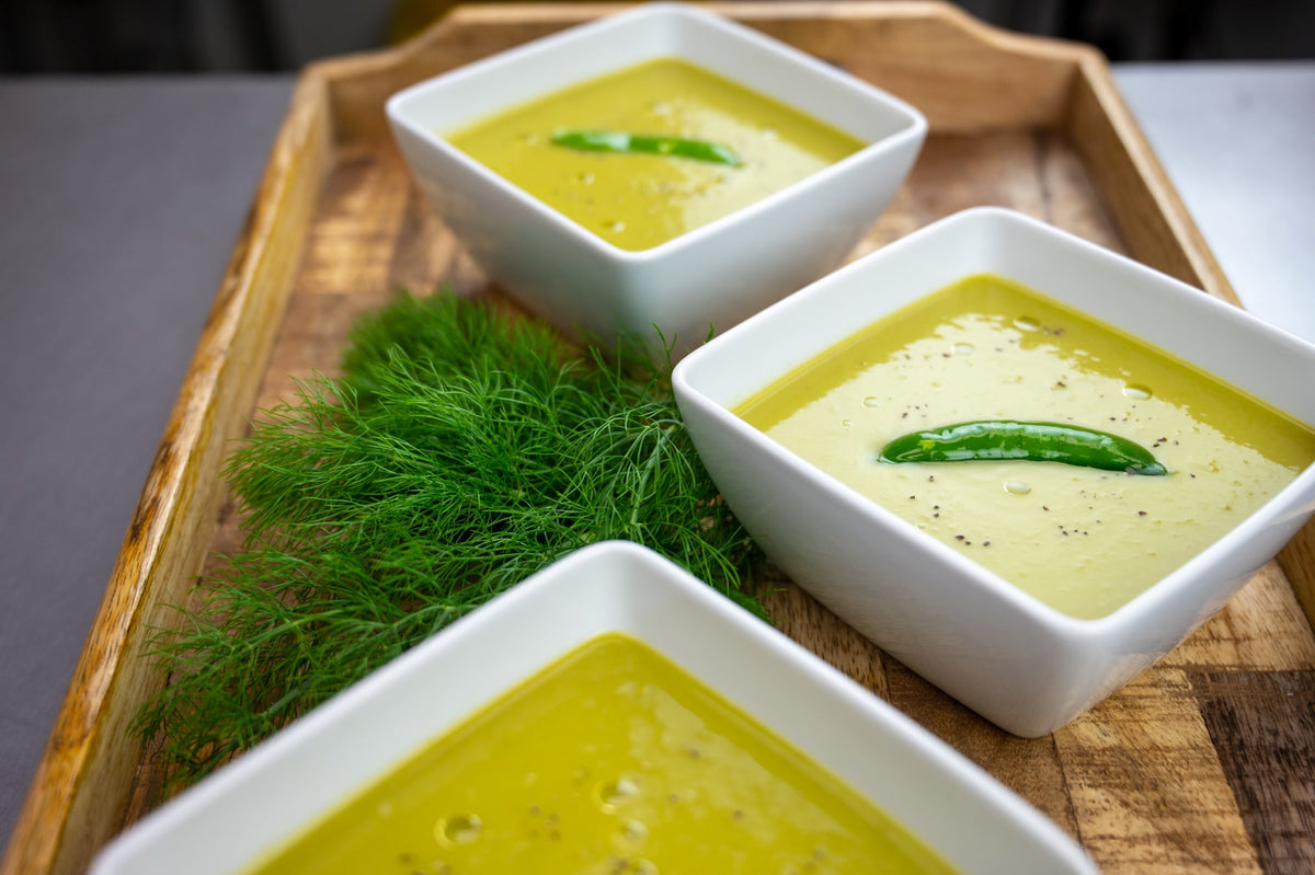 Sole Soups Green Split Peas side view