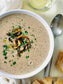 Sole Soups Mushrooms upper view