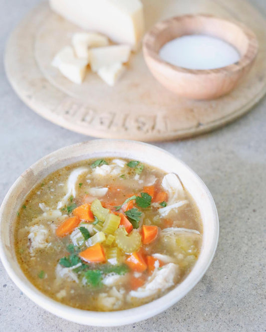 Sole Soups Chicken Brown Rice upper view
