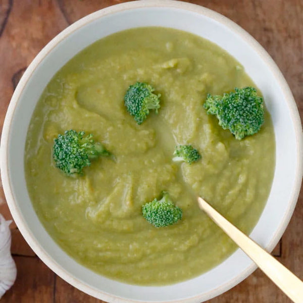 Sole Soups Broccoli upper view